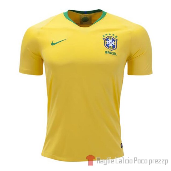 Maglia Brasile Home 2018 Thailandia - Clicca l'immagine per chiudere